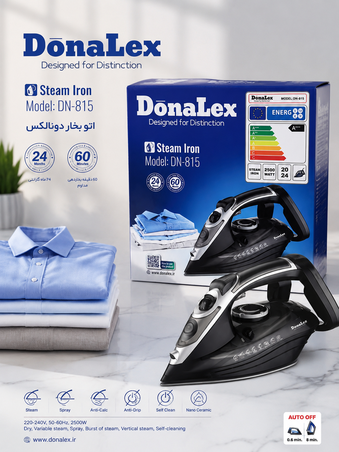 اتو دونالکس مدل DN_815